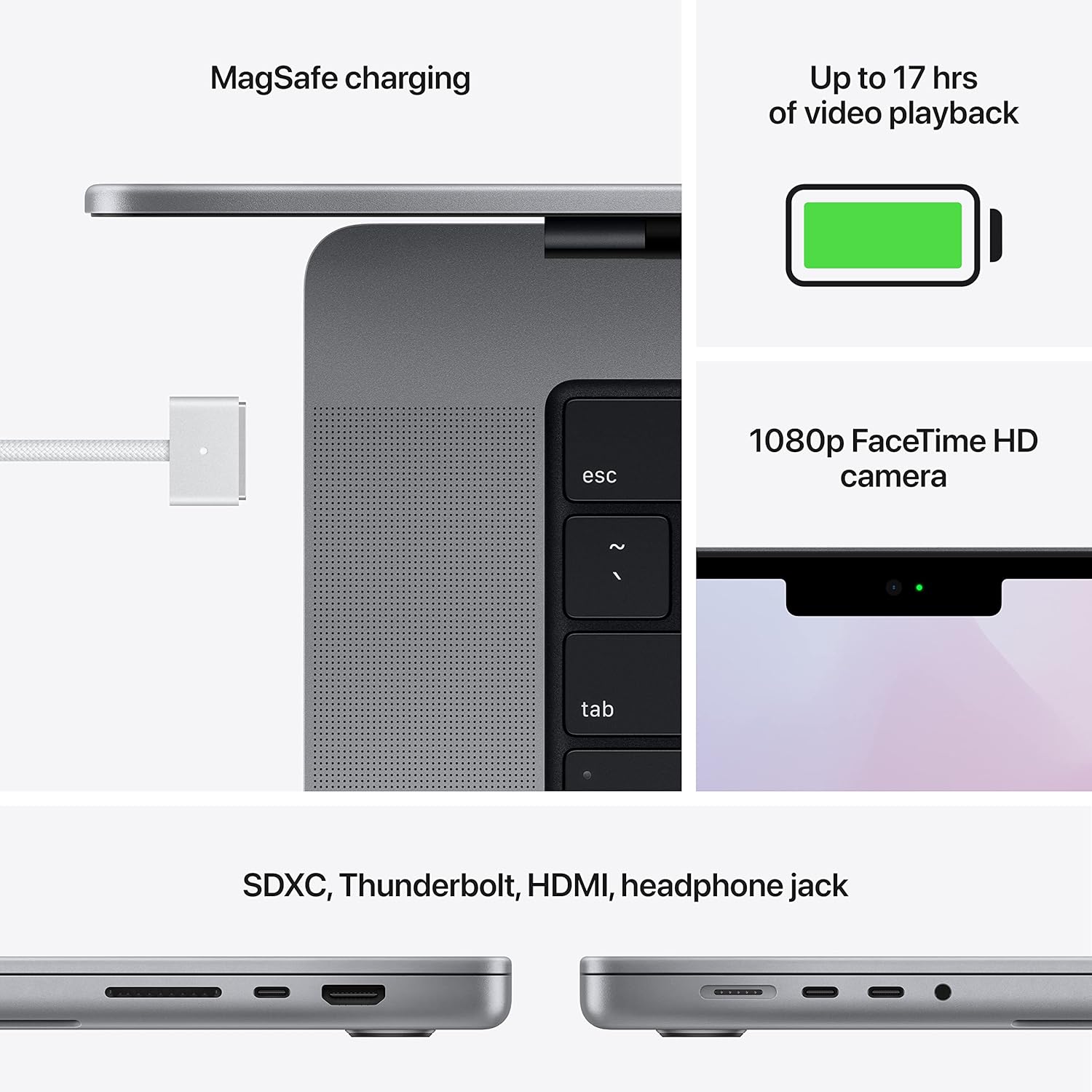 MacBook Pro featuring the powerful M1 Max chip for enhanced performance and efficiency