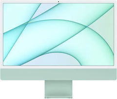Apple 24-inch iMac (M1 Chip, 8GB RAM, 256GB SSD, 4.5K Retina Display, Green) – High-Performance All-in-One Desktop.