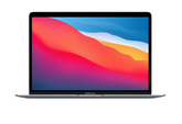 Apple MacBook Air (2020) 13.3-inch - Apple M1 8-core and 7-core GPU - 8GB RAM - SSD 512GB.