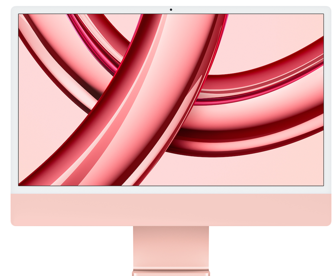 Apple iMac 24-inch M1 16GB RAM, 1TB SSD, (Pink) 1 year Warranty.
