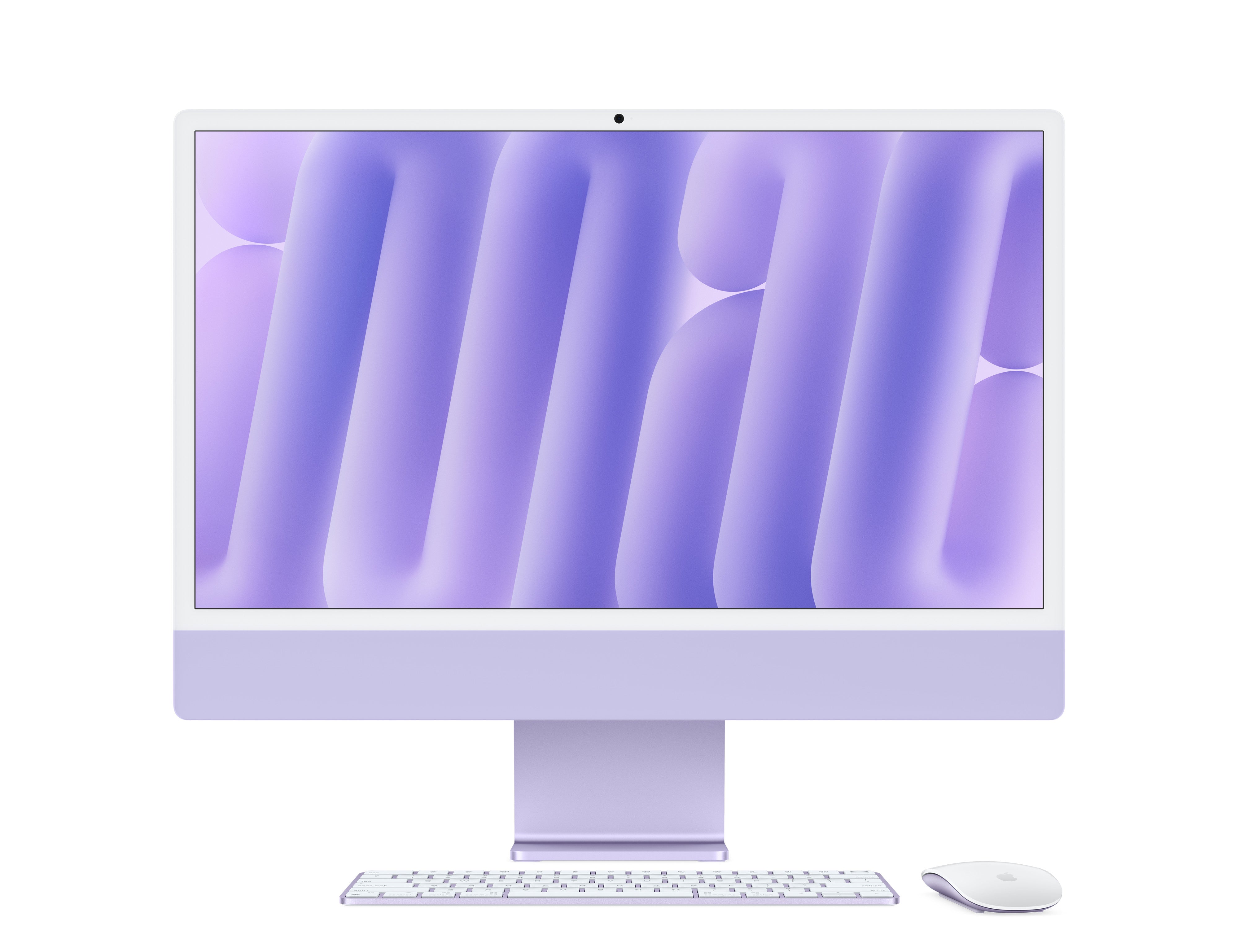 Apple iMac 24-inch M4, 16 GB ram 256GB SSD Purple 1 Year Warranty..