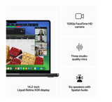 Apple Macbook Pro M3 Max Chip with 16‑Core CPU and 40‑Core GPU 128GB 8TB SSD - Space Black, Apple Care Plus, November 2026, Available for Renewal