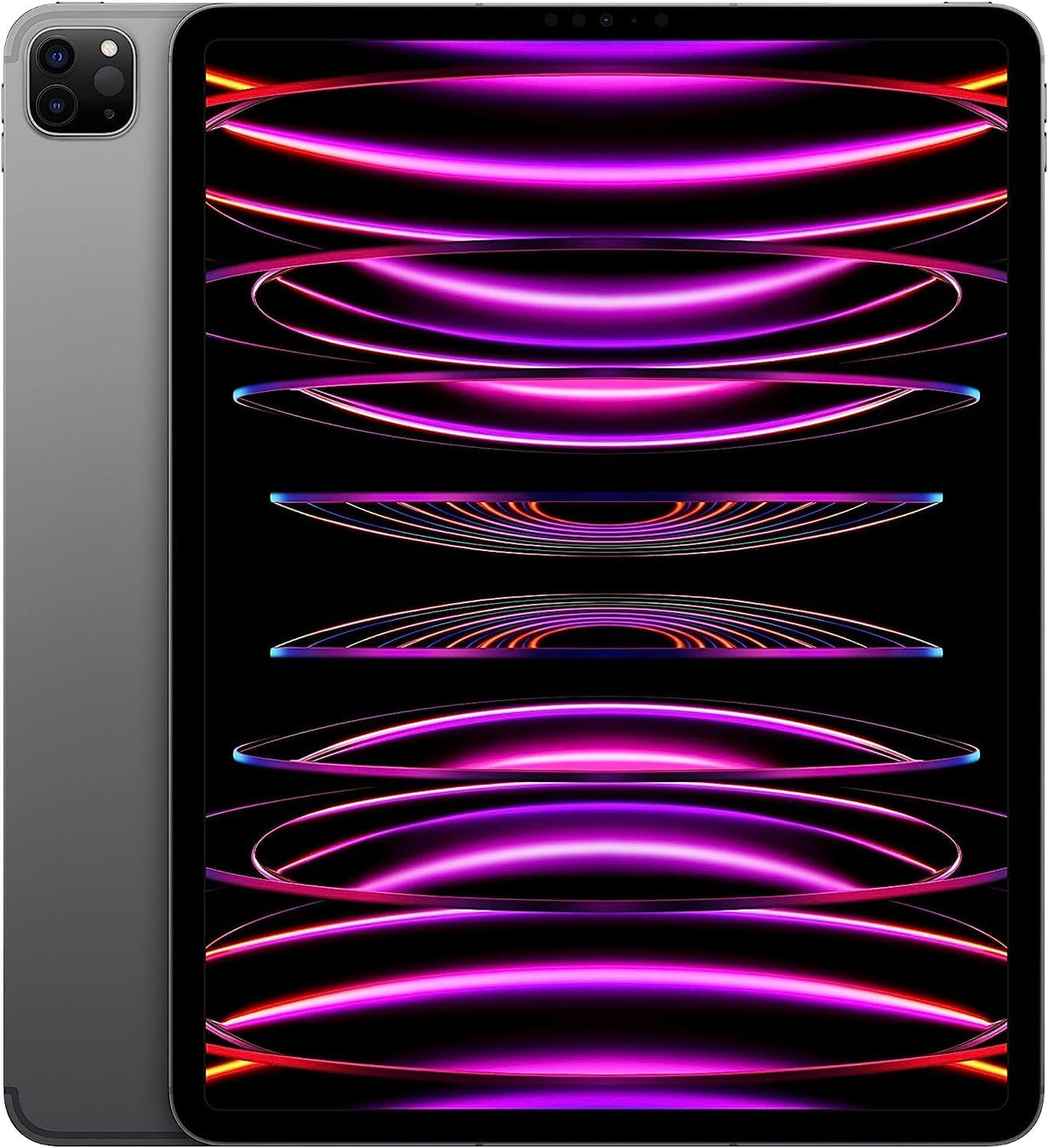 Apple M2 chip 12.9-inch iPad Pro Wi-Fi 128GB - Space Gray (6th Generation) front view