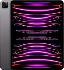 Apple M2 chip 12.9-inch iPad Pro Wi-Fi 128GB - Space Gray (6th Generation) front view
