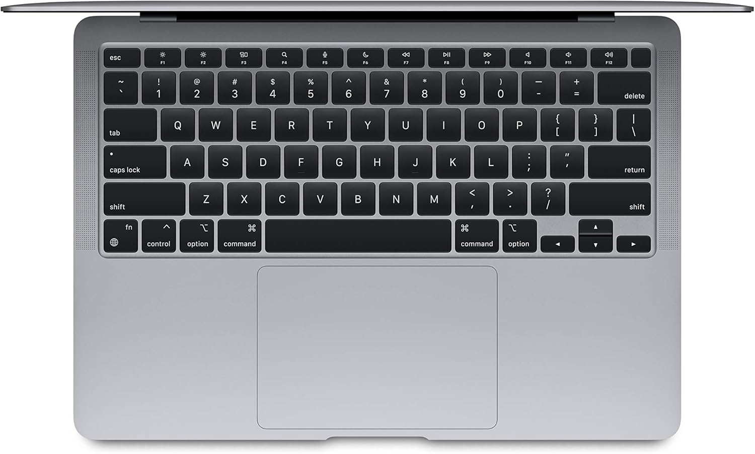 Apple MacBook Air 13.3-inch – M1, 8GB RAM, 1TB SSD – Space Gray, 1 Year Warranty keyboard close-up